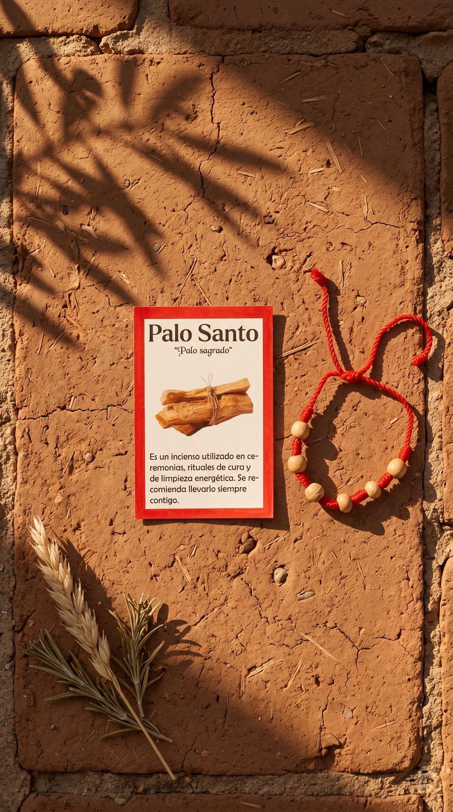 Pulsera de 7 Nudos con Palo Santo (6 Bolitas): Purificación Absoluta, Limpieza Áurica y Bienestar Espiritual (Madera Sagrada)