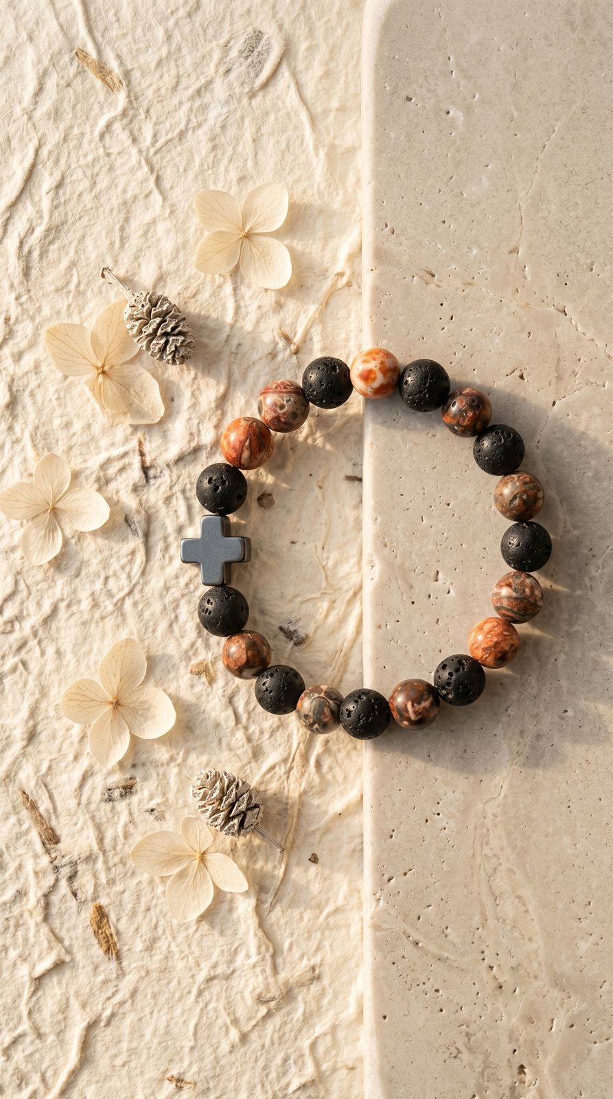 Pulsera de Piedras Preciosas (Eternidad): Alta Vibración y Conexión Espiritual (Minerales Naturales)