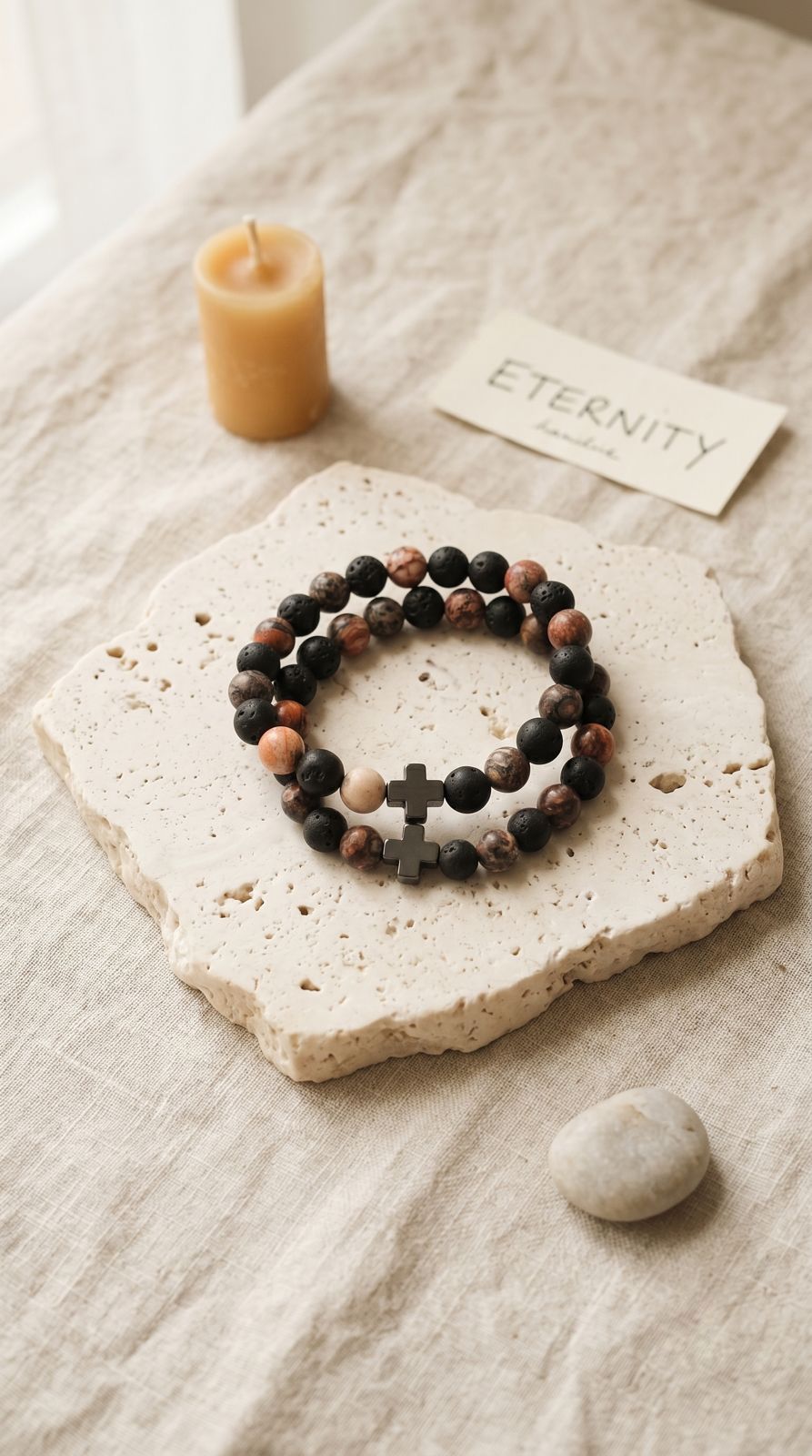 Pulsera de Piedras Preciosas (Eternidad): Alta Vibración y Conexión Espiritual (Minerales Naturales)