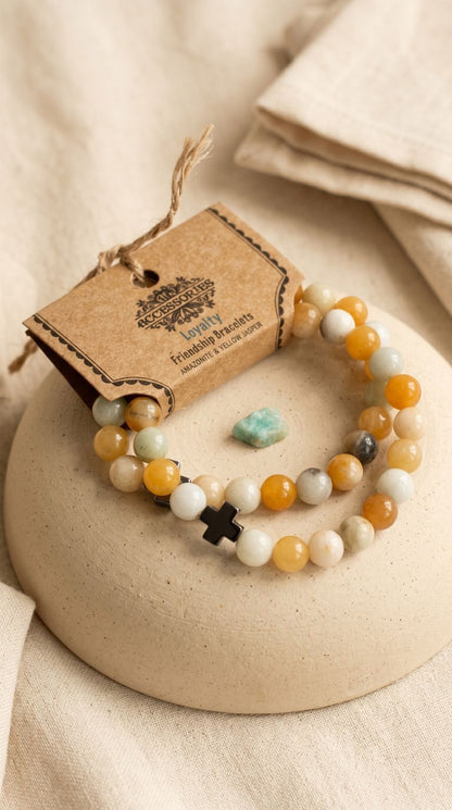 2 Pulsera de Piedras Preciosas (Lealtad): Conexión Verdadera y Blindaje de Relaciones (Minerales Naturales)