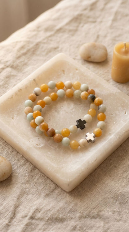 2 Pulsera de Piedras Preciosas (Lealtad): Conexión Verdadera y Blindaje de Relaciones (Minerales Naturales)