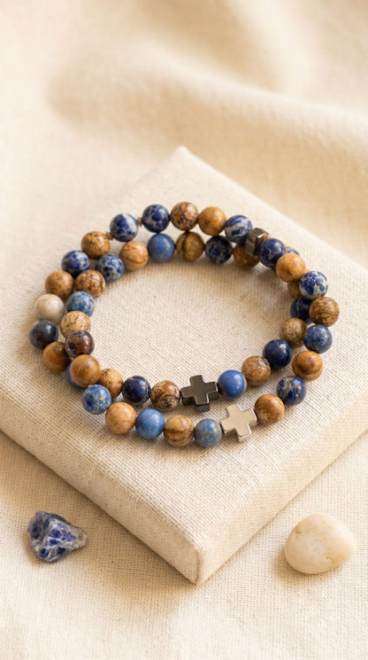 2 Pulsera de Piedras Preciosas (Arco Iris): Alineación de Chakras y Vitalidad Completa (Minerales Naturales)