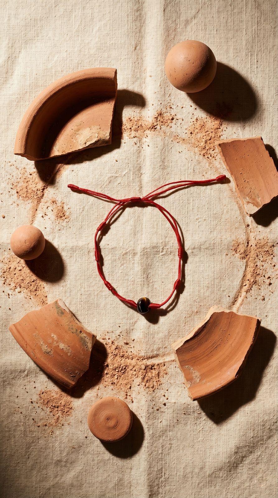 Pulsera de Piedra Preciosa (7 Nudos con Ojo de Tigre): Coraje Absoluto, Protección Espejo y Éxito Financiero (Mineral Natural)