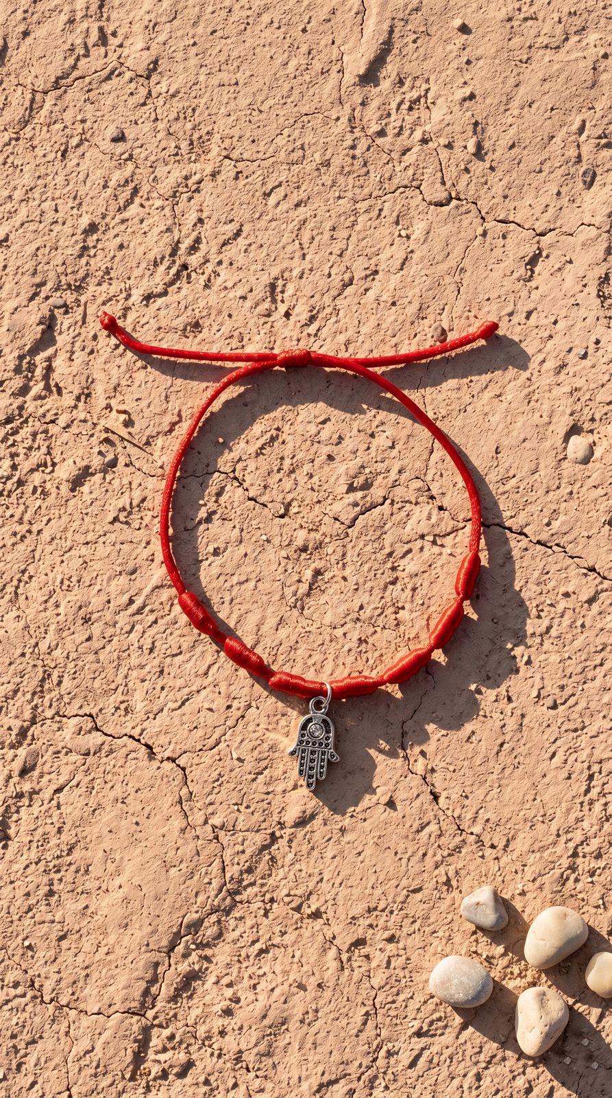 Pulsera de 7 Nudos con Mano de Fátima (Hamsa): Protección Divina, Plenitud Vital y Buena Suerte (Amuleto Ancestral)