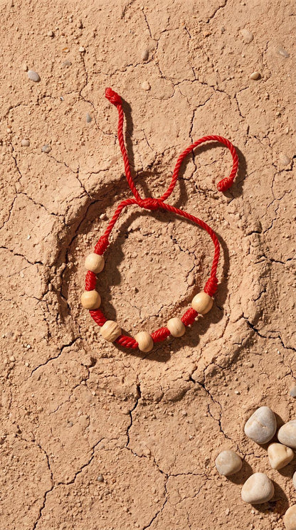 Pulsera de 7 Nudos con Palo Santo (6 Bolitas): Purificación Absoluta, Limpieza Áurica y Bienestar Espiritual (Madera Sagrada)