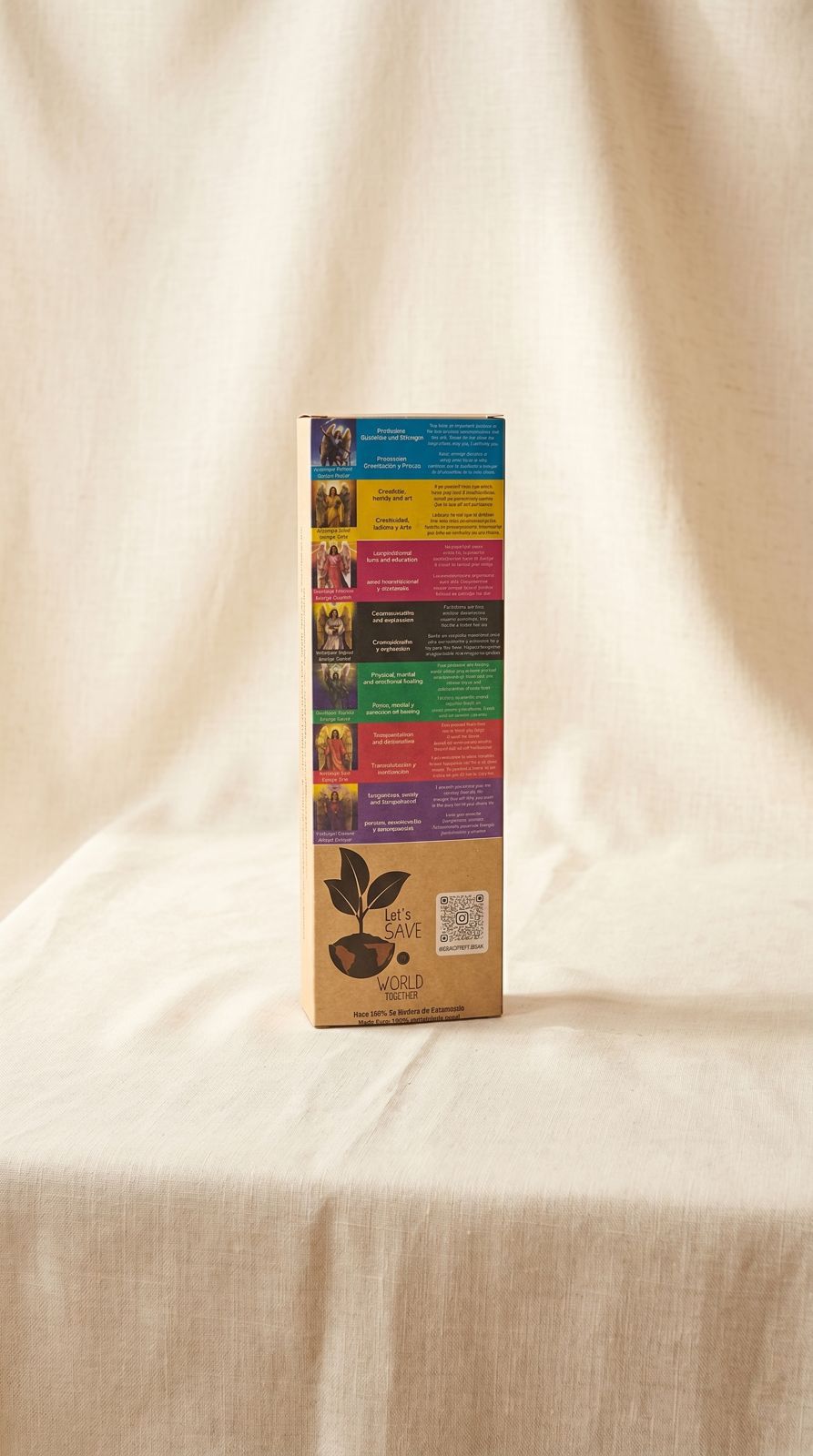 Kit Siete Arcángeles: Protección Divina y Guía Espiritual (7 Barritas + 7 Bombitas Defumación)