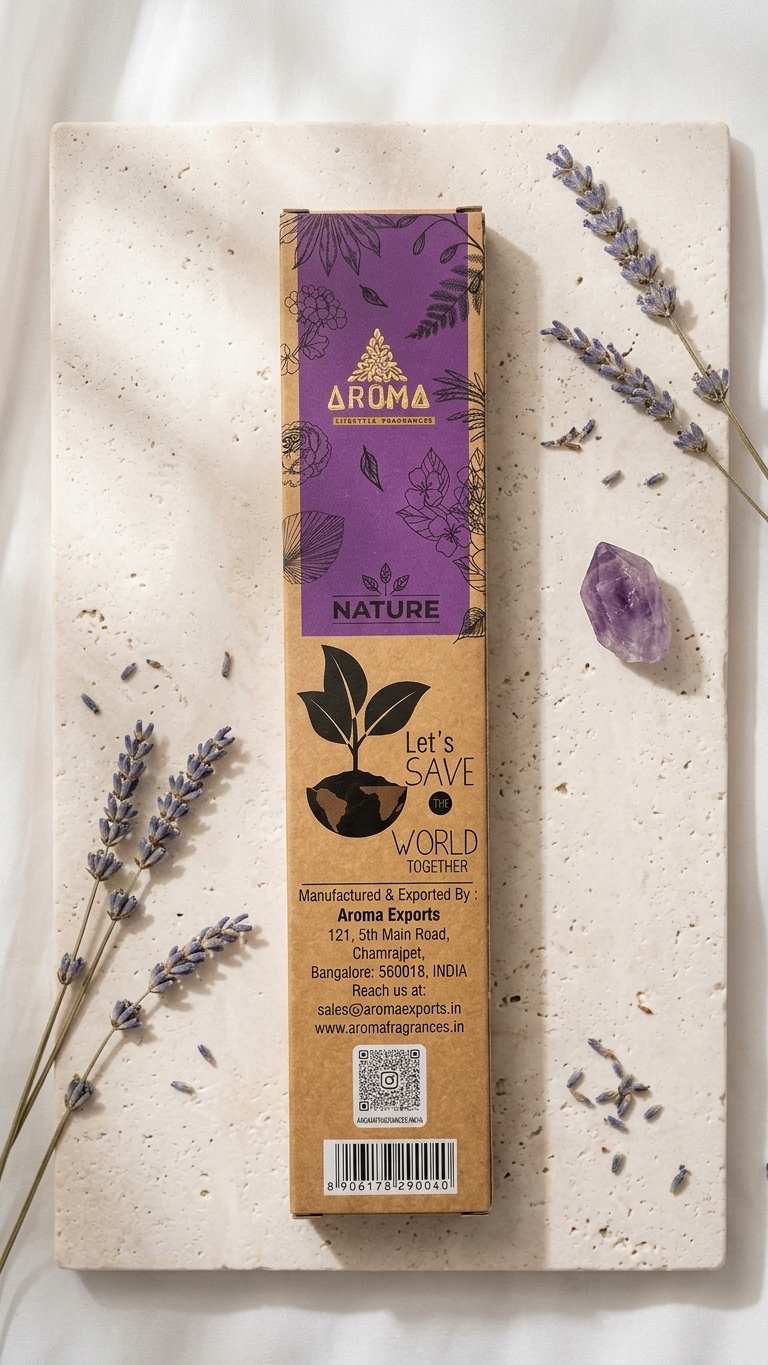 12 Cajetillas Incienso de Lavanda Relajante – Calma Profunda y Sueño Reparador | 100% Natural, Sin Químicos, Calidad Premium 【20g · 8 Varillas aprox】