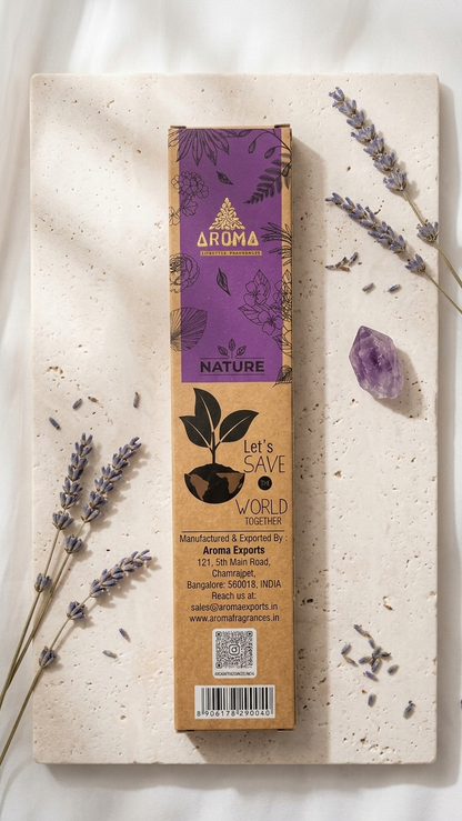 12 Cajetillas Incienso de Lavanda Relajante – Calma Profunda y Sueño Reparador | 100% Natural, Sin Químicos, Calidad Premium 【20g · 8 Varillas aprox】
