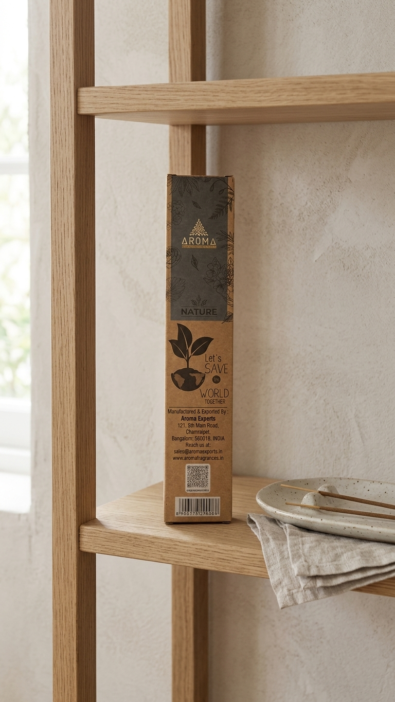 6 Cajetillas Incienso de Miel y Salvia Blanca – Eleva tu Vibración y Endulza el Alma | 100% Natural, Sin Químicos, Calidad Premium 【20g · 8 Varillas aprox】