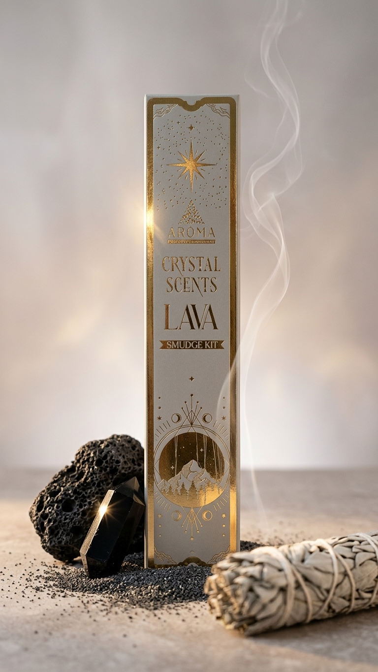 Incienso de Lava: Solidez Mental y Transmutación del Fuego (20g de incienso)