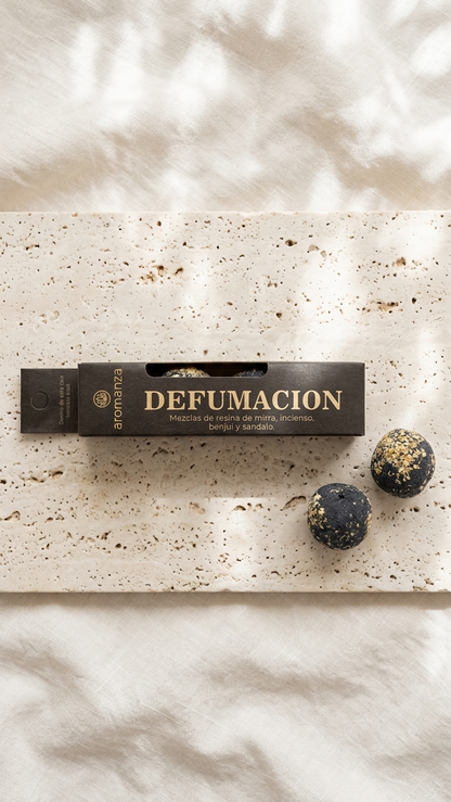 Esferas Mágicas Defumación: Herencia Ancestral y Consagración del Ambiente | 4 Bombitas de Defumación