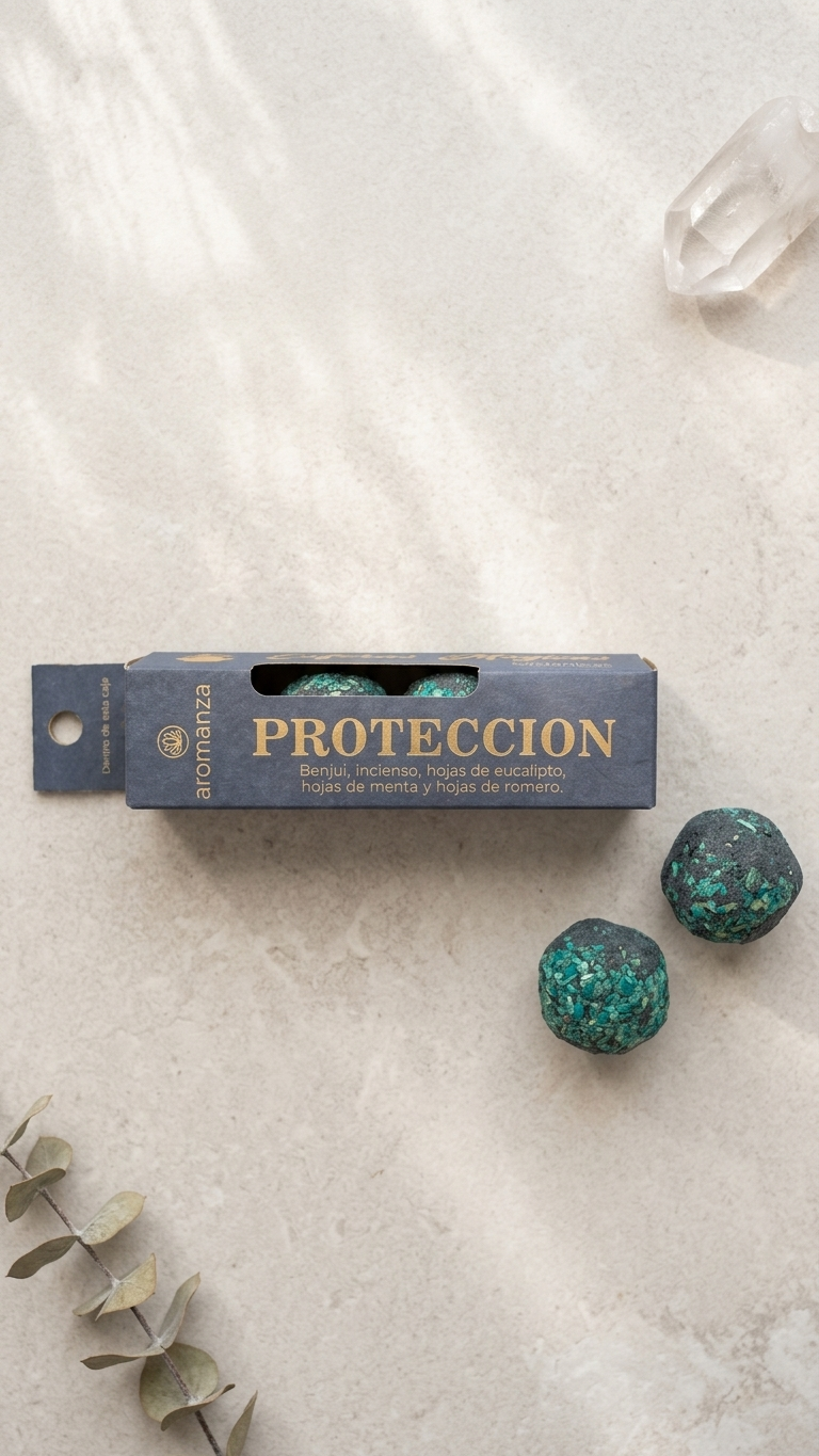Esferas Mágicas Protección: Soberanía Energética y Blindaje Herbal | 4 Bombitas de Defumación