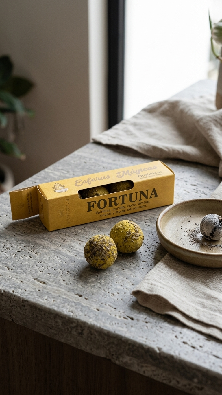 Esferas Mágicas Fortuna: Prosperidad Aromática y Caudal de Bienes | 4 Bombitas de Defumación